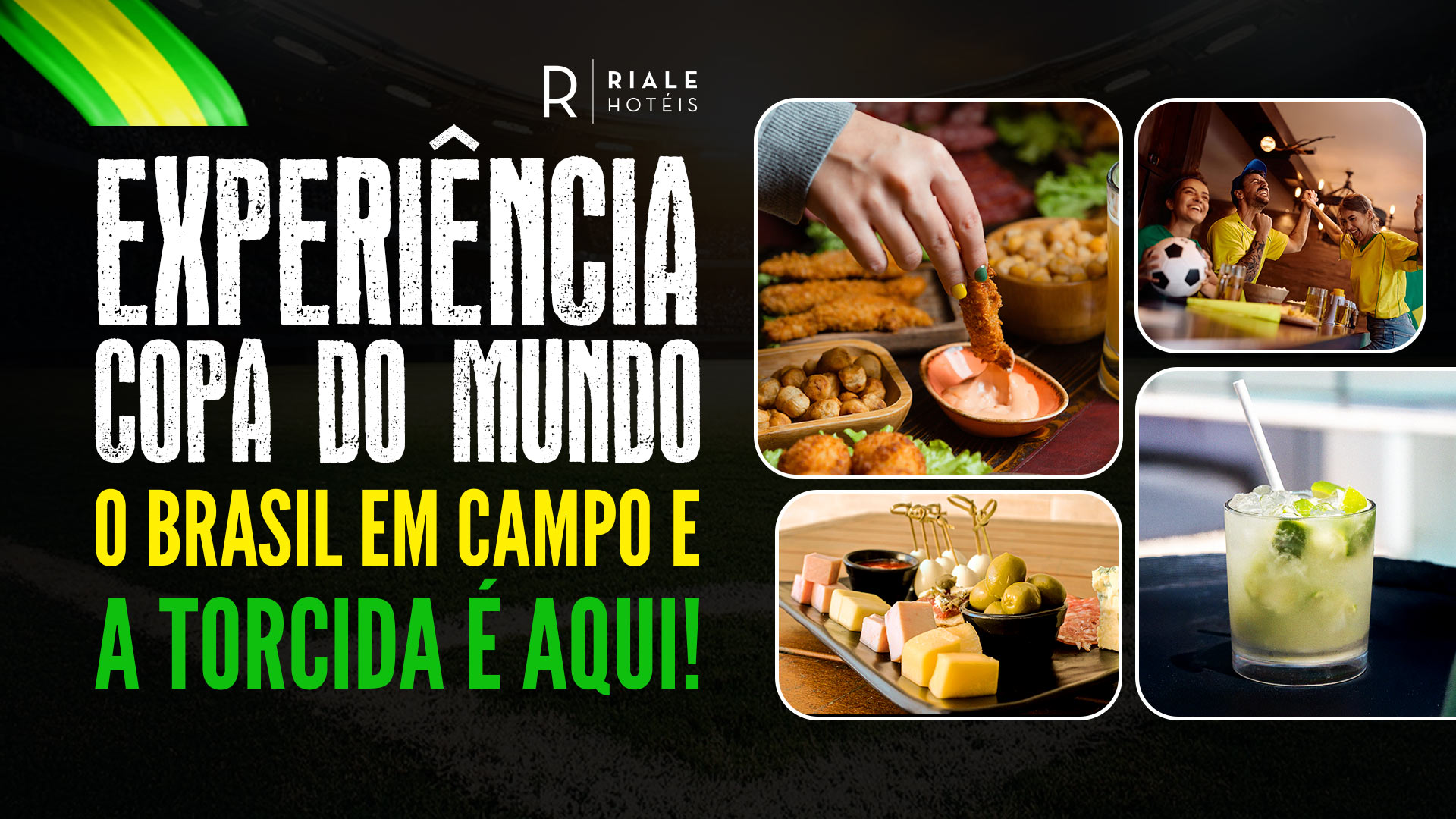Copa do Mundo na Riale Hotéis