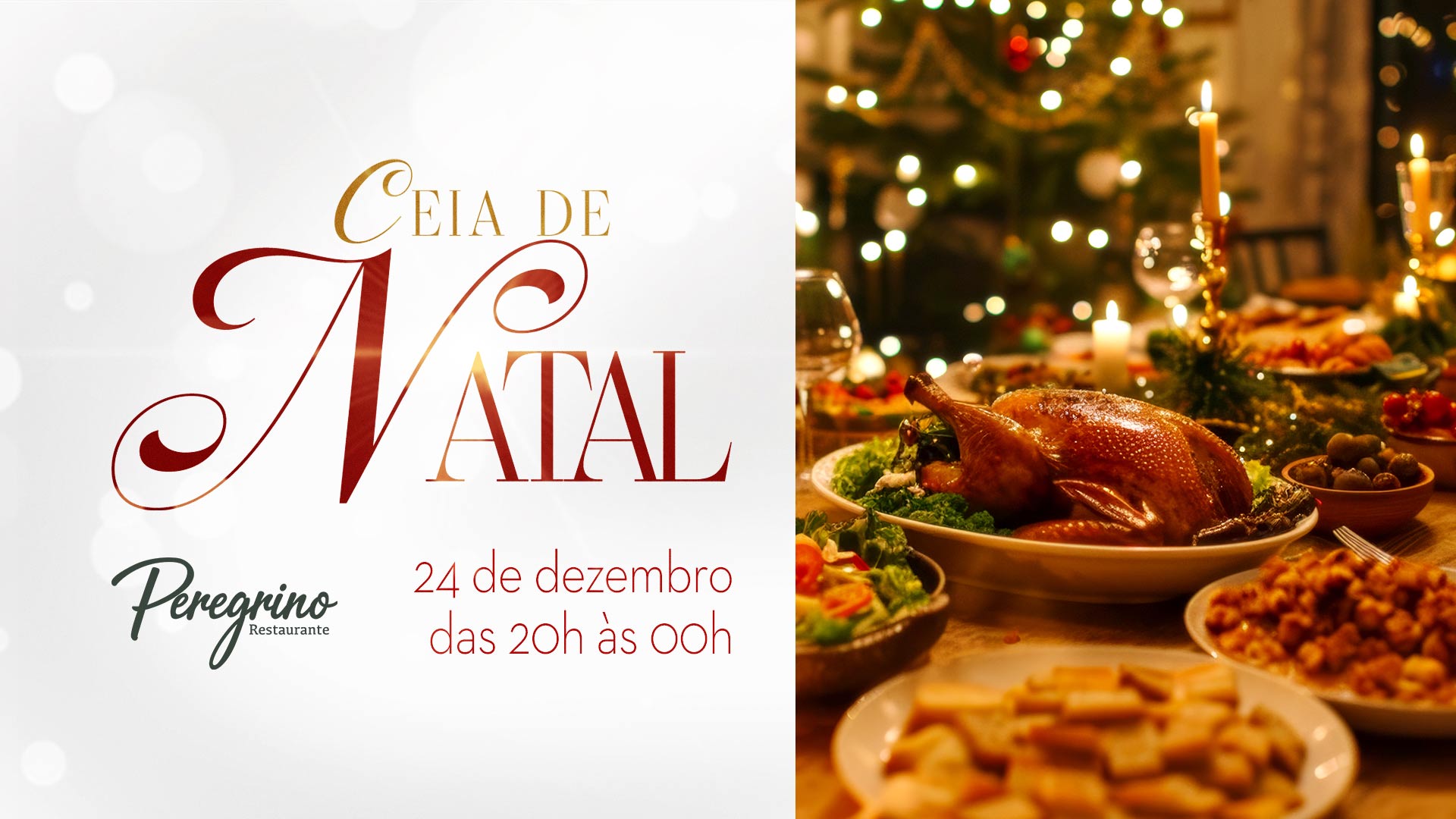 Ceia de Natal 2026 – Restaurante Peregrino