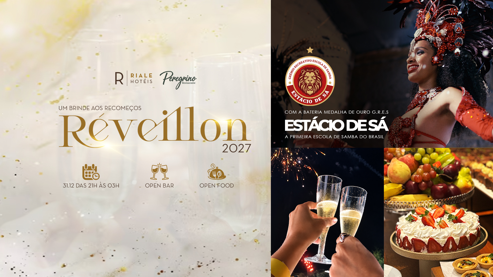 Réveillon 2027 | Restaurante Peregrino